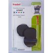 Trodat - 3 Encriers 6/4642 recharges pour tampon Printy 4642 - noir