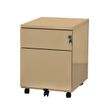 Pierre Henry - Ladekast - 2 lades - metaal - beige
