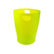 Exacompta ECOBIN Classic - Afvalbak - 15 l - hendels - polypropyleen (PP) - translucent anise green