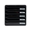Exacompta BIG-BOX PLUS Classic A4+ - Ladekast - 5 lades - zwart, glanzend zwart
