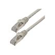 MCL Samar - Netwerkkabel - RJ-45 (M) naar RJ-45 (M) - 1 m - foiled unshielded twisted pair (F/UTP) - CAT 6 - gevormd, zonder haken - grijs