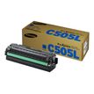 Samsung CLT-505L - cyan - cartouche laser d'origine