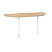 Gautier office Sunday - Tafel - half-moon - eiken