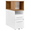 2012349336243-Caisson bout de bureau YES ! - Profondeur 80 cm - top surmeuble Merisier-P_79409703_1-0