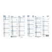 3371010385096-Quo Vadis - Calendrier origami 3 mois par face - 13 x 26 cm--0