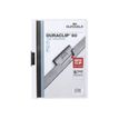 DURABLE DURACLIP ORIGINAL 60 - Clipmap - A4 - voor 60 vellen - wit met transparante voorkant (pak van 5)