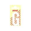 PICKUP LETTERING MONO Nobel - Zelfklevend etiket - voorgedrukt: G - mat wit
