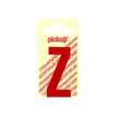 8711234223258-Pickup - Étiquette autocollante - 90 mm - Lettre Z - rouge brillant-P_79413035_1-0