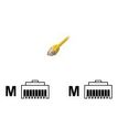 MCL Samar - Netwerkkabel - RJ-45 (M) naar RJ-45 (M) - 50 cm - beschermd - CAT 5e - geel
