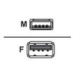 MCL Samar USB-verlengkabel - 3 m