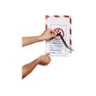 4005546406596-Durable Duraframe Magnetic Security - Cadre d'affichage magnétique bicolore - A4 - rouge-P_79415385_12-11