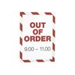 4005546406596-Durable Duraframe Magnetic Security - Cadre d'affichage magnétique bicolore - A4 - rouge/b-P_79415385_5-4