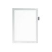 4005546407043-Durable Duraframe Note - Cadre d'affichage adhésif - A4 - argent - avec porte-stylo-P_79415393_1-0
