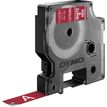 3501179783666-DYMO D1 - Ruban d'étiquettes auto-adhésives - 1 rouleau (12 mm x 3 m) - fond rouge écrit-P_79417459_2-1