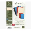 Exacompta - Hergebruikt leer - A4 (210 x 297 mm) - verschillende kleuren - 270 g/m² - 100 stuks inbindhoes