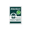 8711234129789-Pickup - Plaque de signalisation - 230 x 330 mm - whatsapp voisins vigilants-P_79417812_1-0