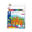 STAEDTLER Noris club - 12 Feutres - pointe moyenne