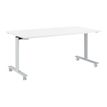 Gautier office YES! - Tafel - mobiel - rechthoekig - wit