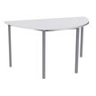 Burocean MODULAIRES - Tafel - half-moon - parelwit