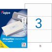 agipa - etiketten voor meervoudige doeleinden - 300 etiket(ten) - 210 x 99 mm