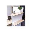 3700339881338-Banque d'accueil JENNY -  L168,8 x H131,1 x P95,8 cm - finition chêne clair et blanc-P_79420834_5-5