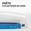 0043859724406-Fellowes Lunar + A4 - Plastifieuse A4 - de 80 à 125 microns - bleu-P_79421598_3-2