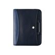 3108724253232-Oberthur Harlem - Conférencier A4 zippé, à poignées - bleu marine-P_79423107_2-0