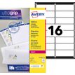 Avery - Wit - 99.1 x 33.9 mm 240 etiket(ten) (15 vel(len) x 16) adresetiketten