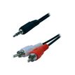 0000006138974-MCL Samar - câble audio/stéréo 2 prises RCA (M)vers JACK 3.5(M) - 1.5 m-P_79425185_2-0