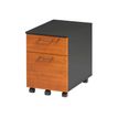 3483600739599-Caisson mobile JAZZ+ - Profondeur 60 cm - 2 tiroirs - Aulne-P_79426151_1-0