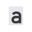 PICKUP Home 3D Rio 100 - Teken - lowercase letter - 100 mm - voor bevestiging op oppervlak - zelfklevend - grijs