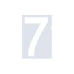 PICKUP Home 3D Rio - Teken - number - 60 mm (hight) - voor bevestiging op oppervlak - zelfklevend - wit