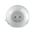 3760110683636-WATT & CO WATTBALL - Multiprise 3 prises - 2 prises 16A + 1 prise 6A + 2 USB - blanc/bleu-P_79428848_2-0