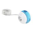 3760110683636-WATT & CO WATTBALL - Multiprise 3 prises - 2 prises 16A + 1 prise 6A + 2 USB - blanc/bleu-P_79428848_3-1