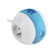 3760110683636-WATT & CO WATTBALL - Multiprise 3 prises - 2 prises 16A + 1 prise 6A + 2 USB - blanc/bleu-P_79428848_4-2