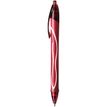 BIC Gel-ocity QuickDry - Rollerbalpen - rood - gelinkt - 0.7 mm - gemiddeld - terugtrekbaar