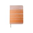 Oberthur Hot Copper - Notitieboek - A6 - 48 vellen / 96 pagina's - roze papier - van lijnen voorzien - roze hoes