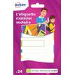 Avery A6 - Etiket - 2 vellen - assorti (pak van 24)