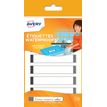 Avery A6 - Etiket - 17 x 85 mm - 4 vellen - grijs, wit (pak van 24)