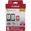 Canon PG-545 XL/CL-546XL Photo Value Pack - zwart, geel, cyaan, magenta, kleur (cyaan, magenta, geel) - origineel - inktreservoir / papierpakket