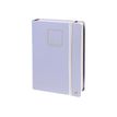 Quo Vadis Life Journal Infinite - Eeuwigdurende agenda - week/maandweergave - genaaid en gebonden - 150 x 210 mm - 213 pagina's - violet