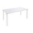 Burocean - Bureau - rechthoekig - parelwit - wit basis