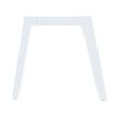 3253310157743-Bureau simple STEELY - L160 cm - Pieds blanc - plateau imitation Chêne clair-P_79432446_2-1