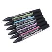 884955070505-BrushMarker - Pack de 6 stylos pinceaux et marqueurs - tons pastels-P_79432723_3-1