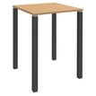 Burocean Lounge - Tafel - vierkant - beuken