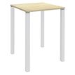 Burocean Lounge - Tafel - vierkant - esdoornbruin