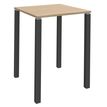 Burocean Lounge - Tafel - vierkant - licht eiken