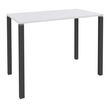 Burocean Lounge - Tafel - rechthoekig - parelwit
