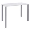 Burocean Lounge - Tafel - rechthoekig - parelwit