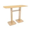 Paperflow Woody - Tafel - rectangular with rounded sides - beuken